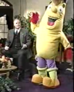 Kenny the Banana Makes his Debut on Christian TV